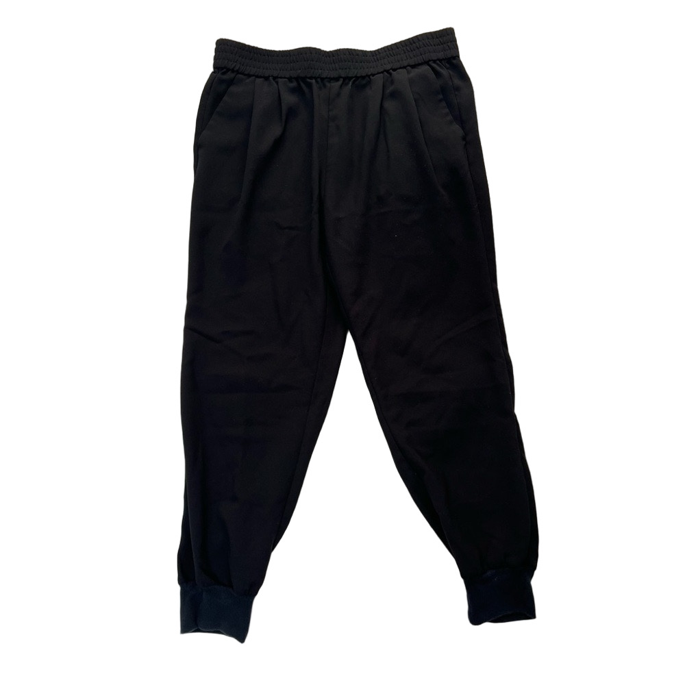 Joie Mariner Black Caviar Jogger Pants | size medium